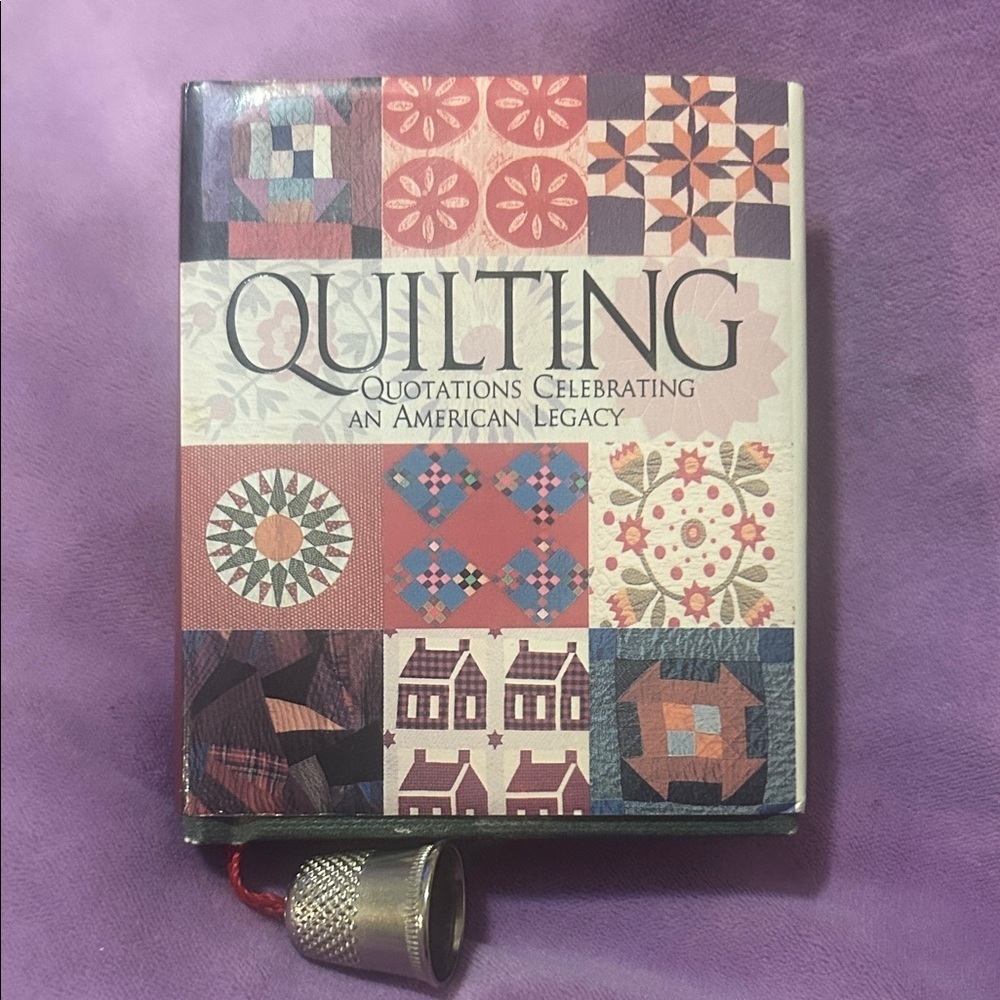 Quilting Mini Book Pocket Quotations